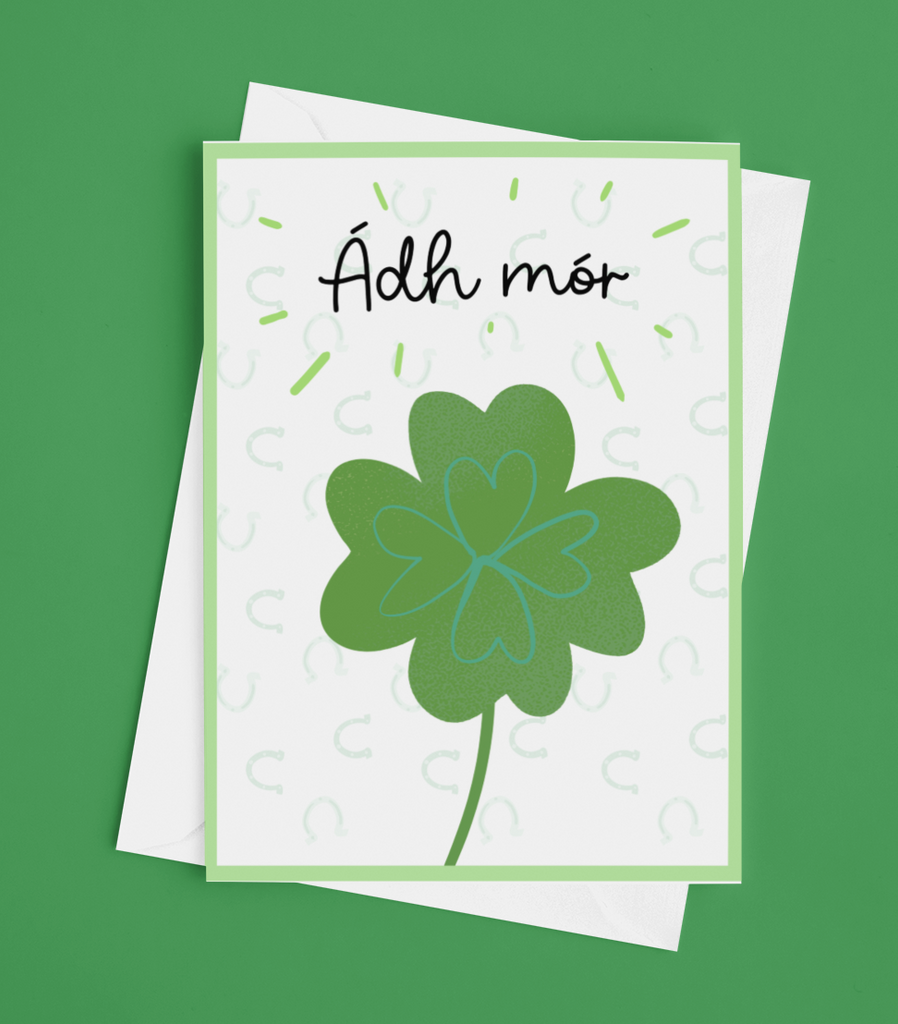 Good Luck - Irish Language Greetings Card