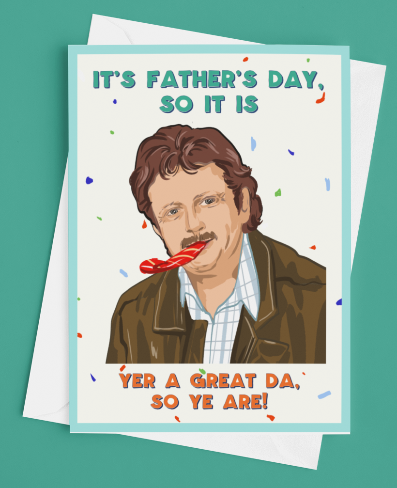 Jim Mcdonald Fathers Day Card Derry Nice Things 