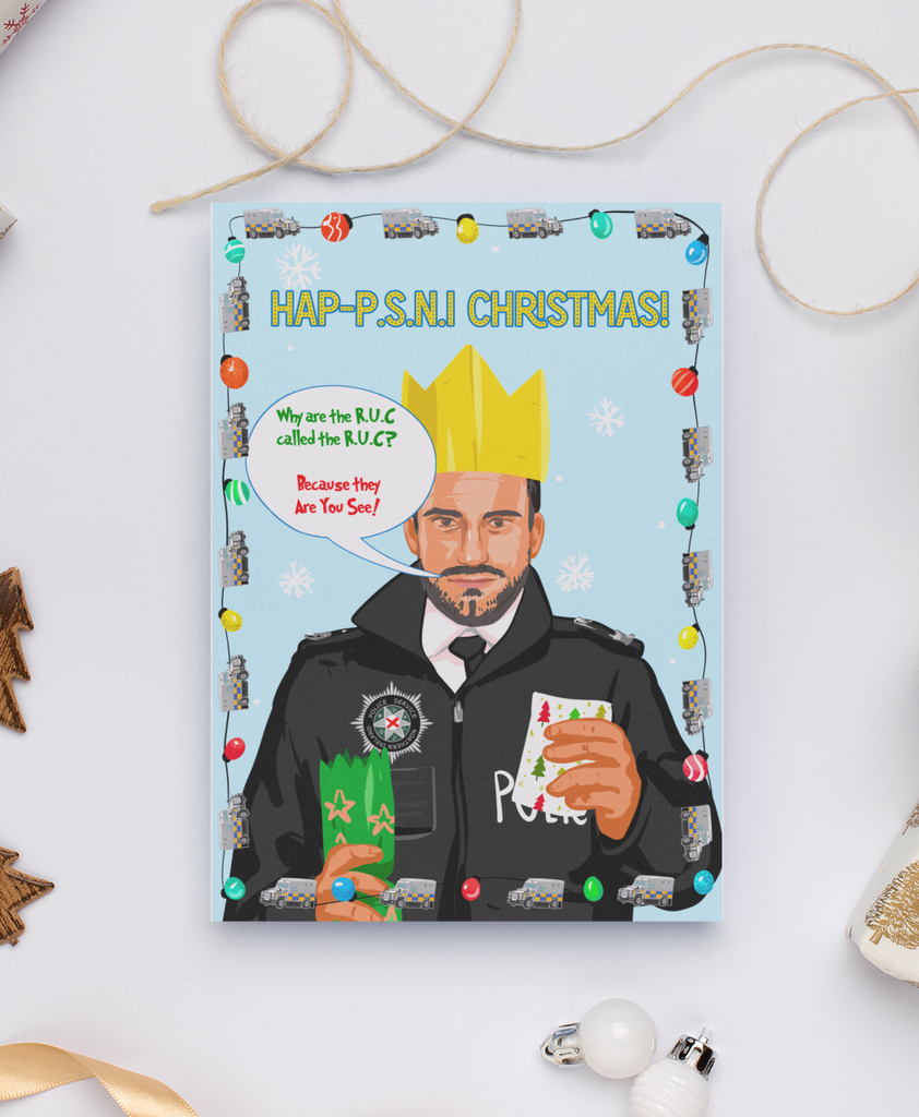 HapPSNI Christmas Police Christmas Card