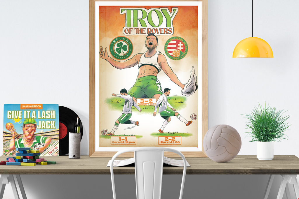Troy of the Rovers Hungary Print