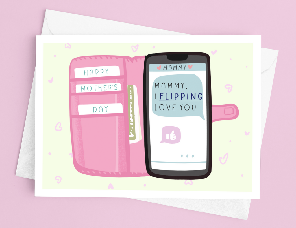 Mammy Flip-phone Mother's Day Card