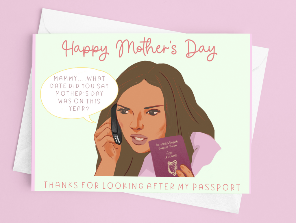 Nadine Coyle Mother's Day Card