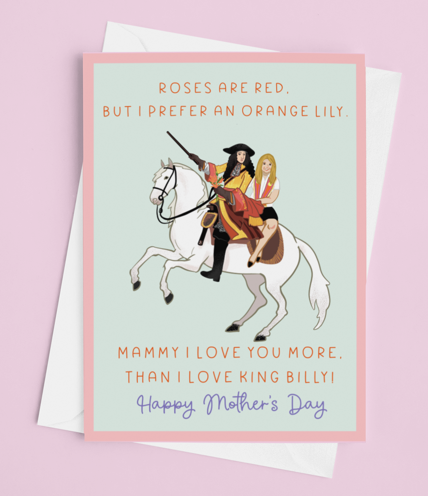 King Billy Mother's Day Card