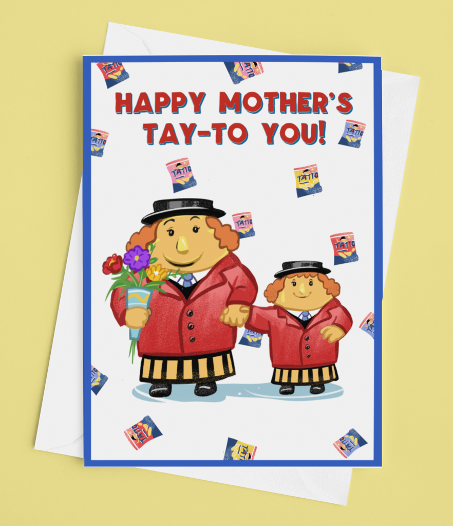 Tayto Republic of Ireland Mother's Day Card
