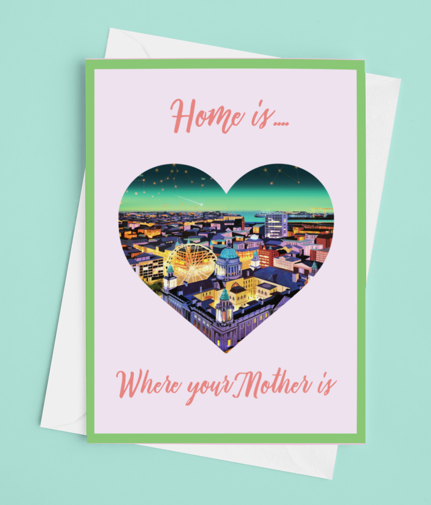 Belfast Mother's Day Card