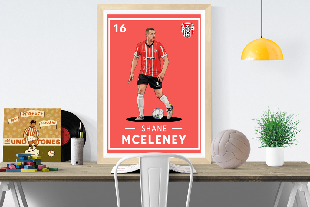 Shane McEleney 16 Derry City FC Print