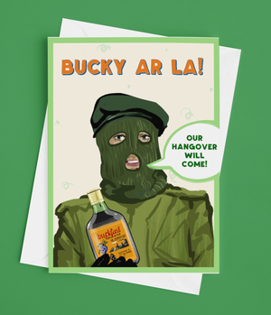 Bucky Ar La Greetings Card