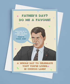 Roy Keane Father's Day Card