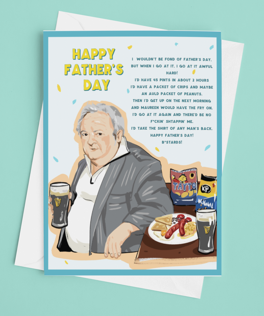 Pintman Paddy Losty Father's Day Card