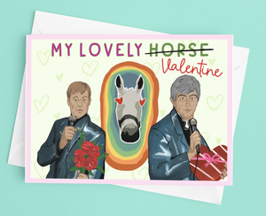 Father Ted My Lovely Horse Valentines Day Card