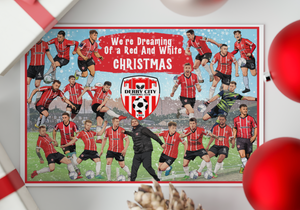 Derry City 2023 Squad Christmas Card