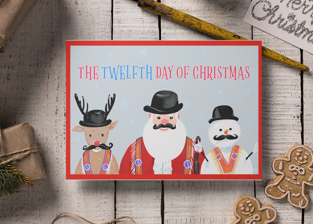 The TWELFTH Day of Christmas Card