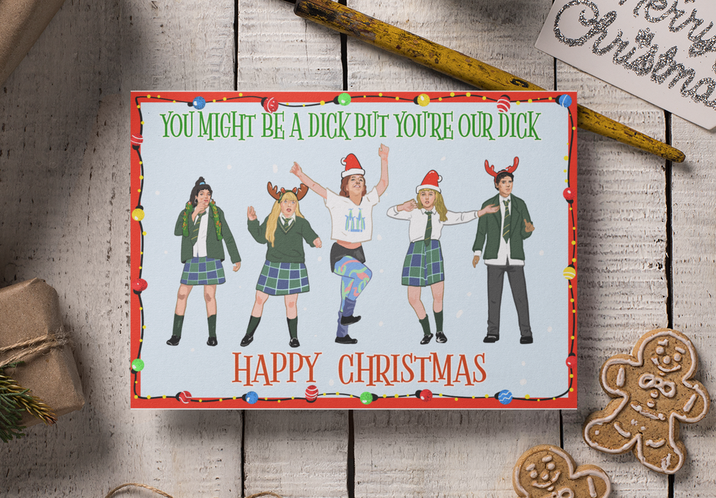 Derry Girls Our Dick Christmas Card