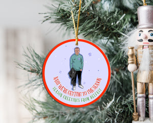 Belfast Meme Gutties are Scrappers Christmas Decoration
