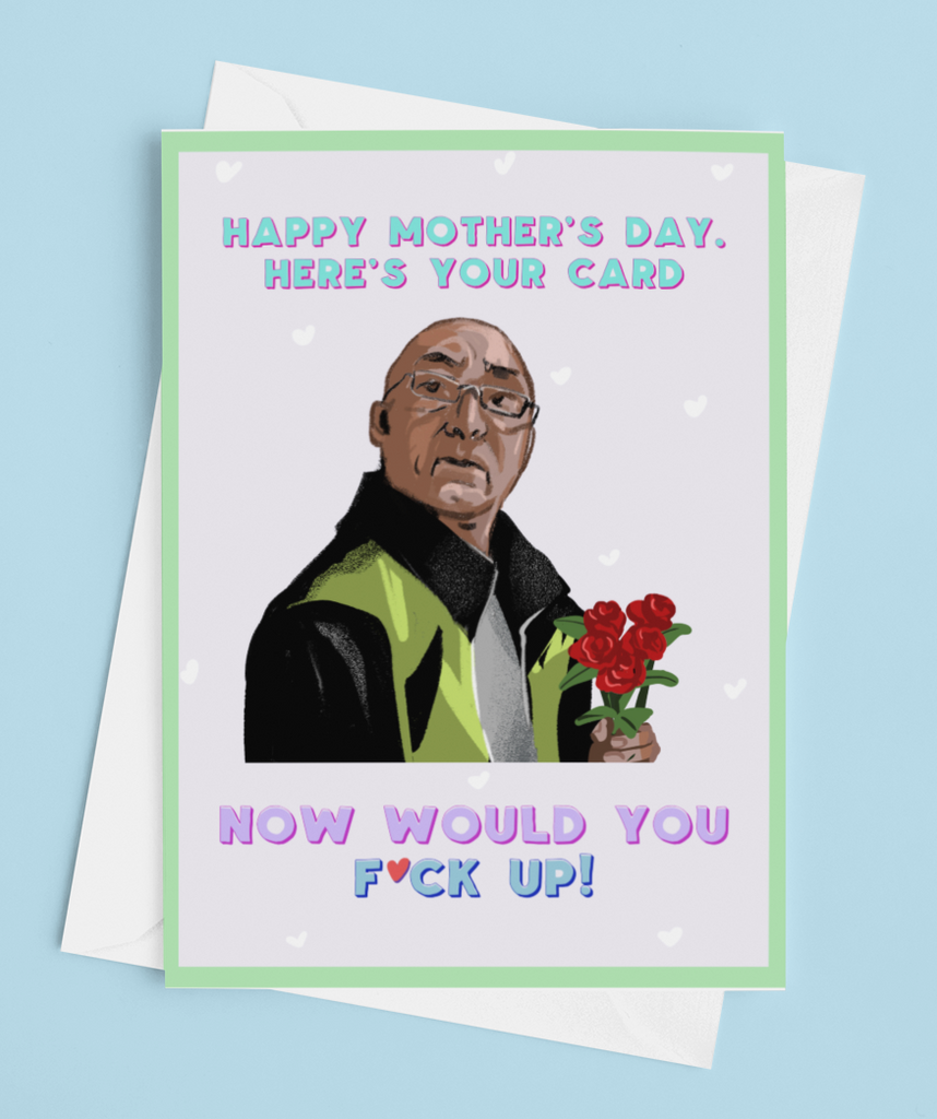 Belfast Bouncer Mother's Day Card