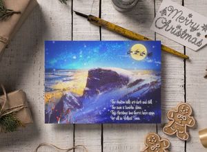Belfast Cave Hill Christmas Card 2020