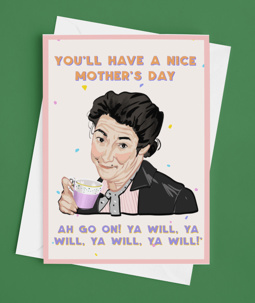 Father Ted Mrs Doyle Mother's Day Card
