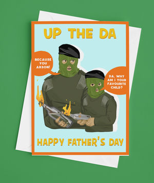 'Up the Da/Arson' Father's Day Card
