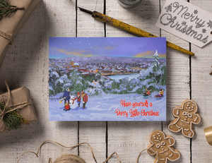 Derry Christmas Greetings Card: Have yourself a Derry Little Christmas