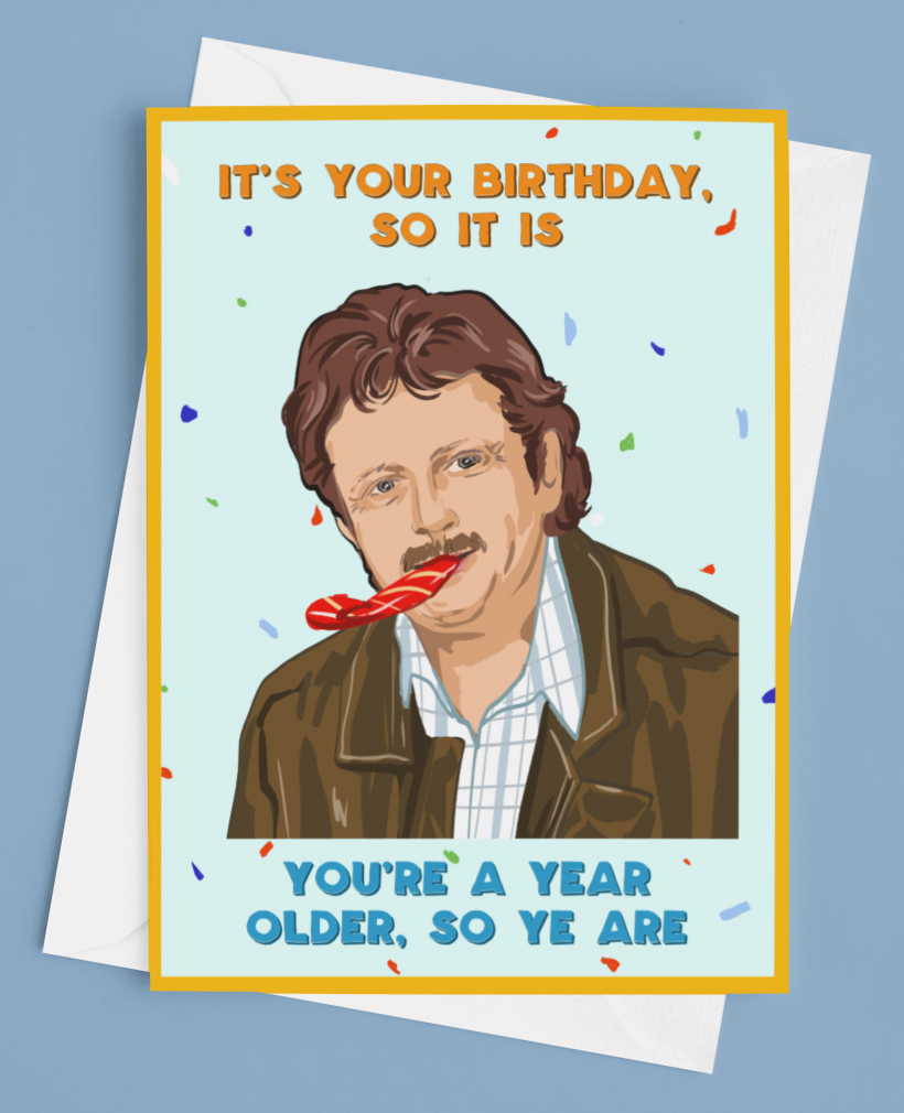 Jim MCDonald Birthday Card