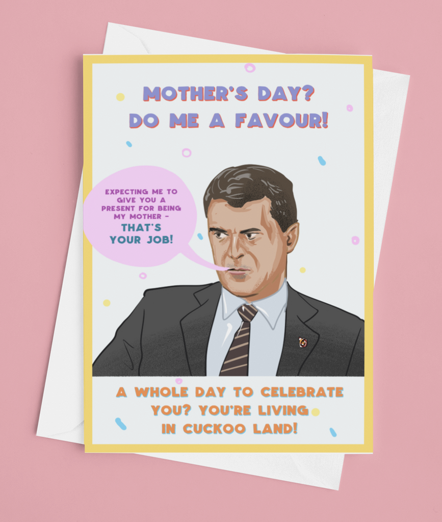 Roy Keane Mother's Day Card