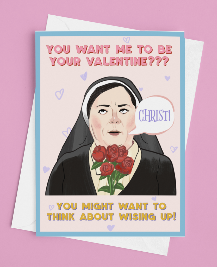 Derry Girls Sister Michael Valentines Day Card