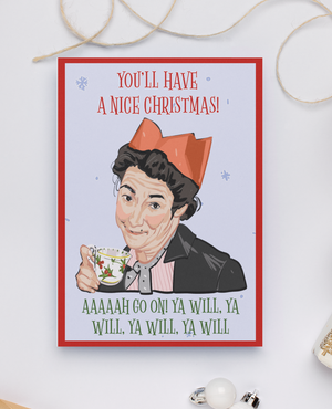Father Ted 'Mrs Doyle' Christmas Card