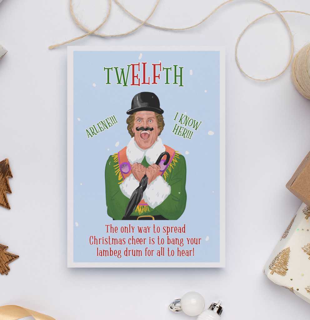 12th/ Elf Christmas Card