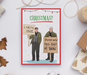Father Ted and Father Dougal Christmas Card