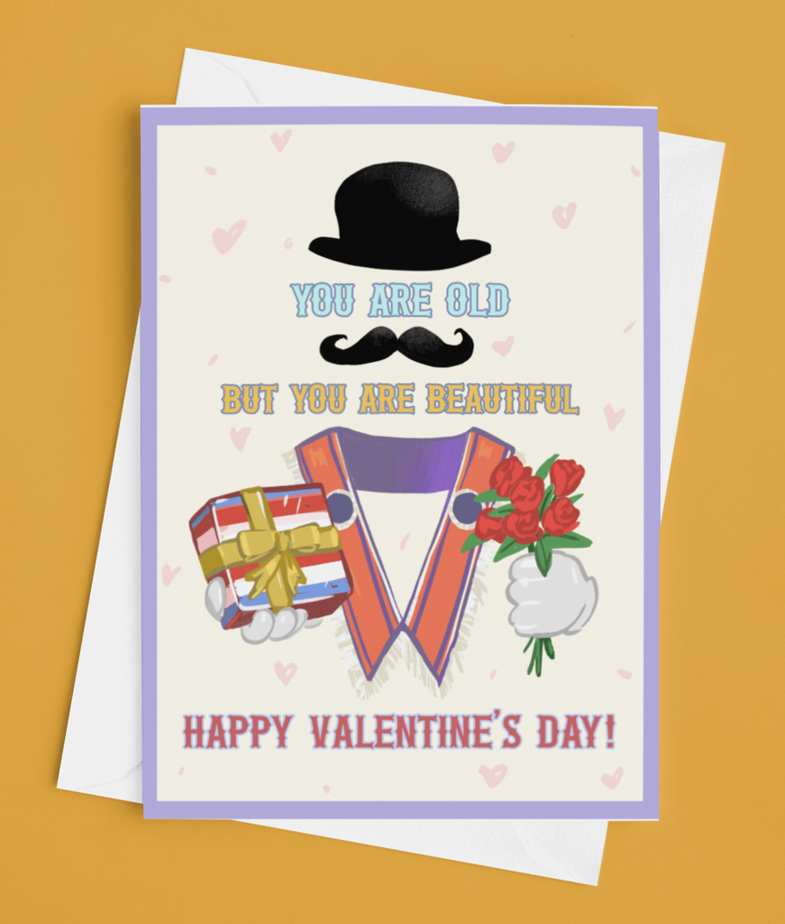 The Sash Protestant Valentines Day Card