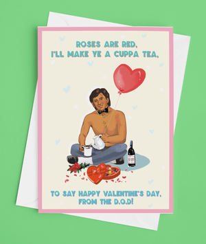 Daniel O'Donnell Valentines Day Card