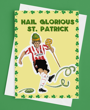 Paddy McCourt St Patrick's Day Greetings Card
