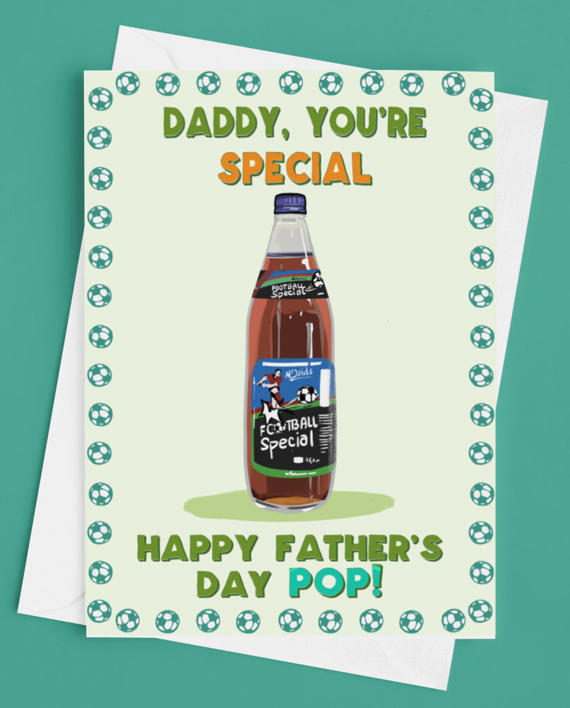 Football Special Father's Day Card