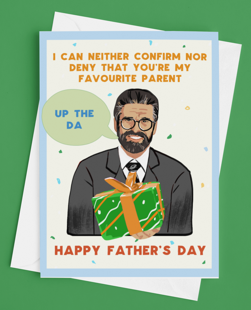 Gerry Adams Father's Day Card