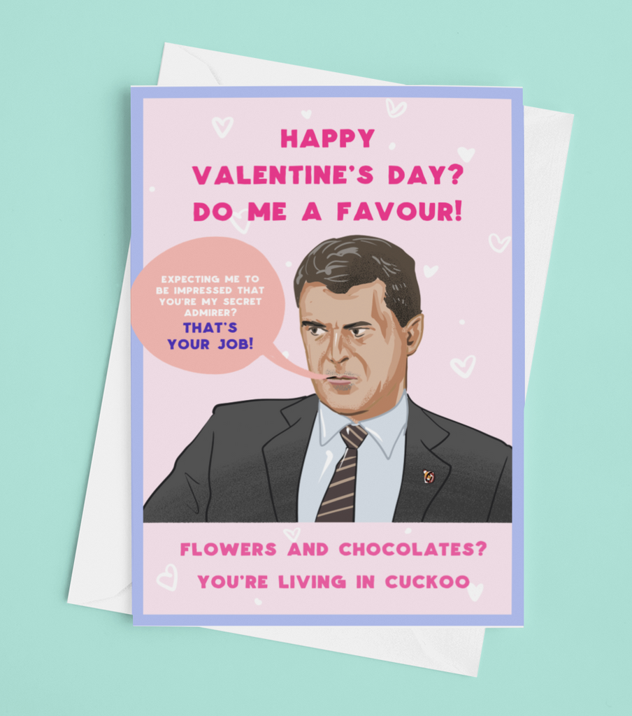 Roy Keane Valentines Day Card