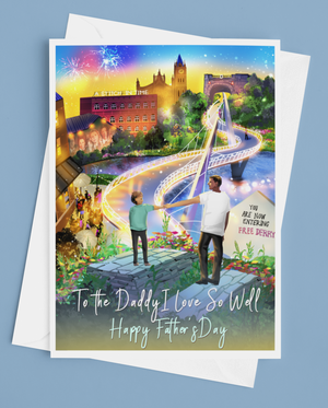 'The Daddy I Love So Well' Son/Father's Day Card