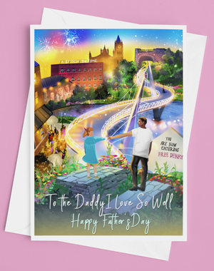 'The Daddy I Love So Well' Daughter/Father's Day Card