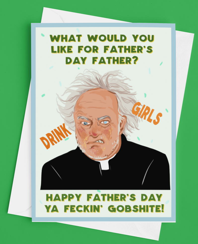 'Father Ted'/ Father Jack Father's Day Card
