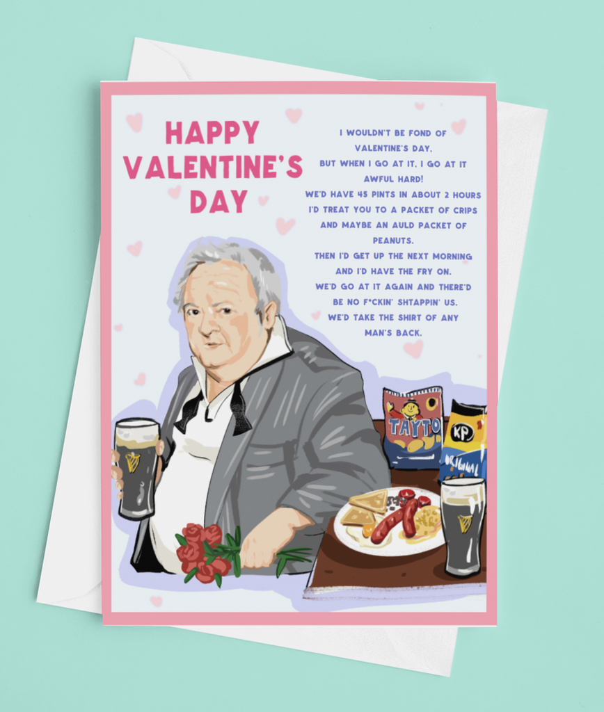 Pintman Paddy Losty Valentines Day Card