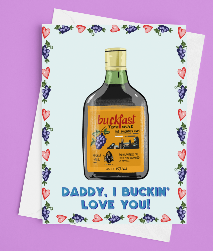 Buckfast Father's Day Card