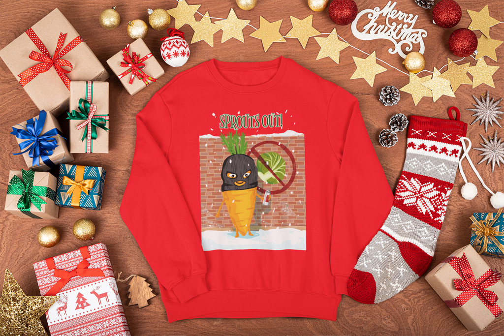 Sprouts Out! Christmas Jumper