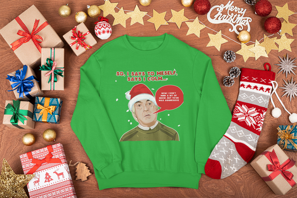 Derry Girls Uncle Colm Christmas Jumper