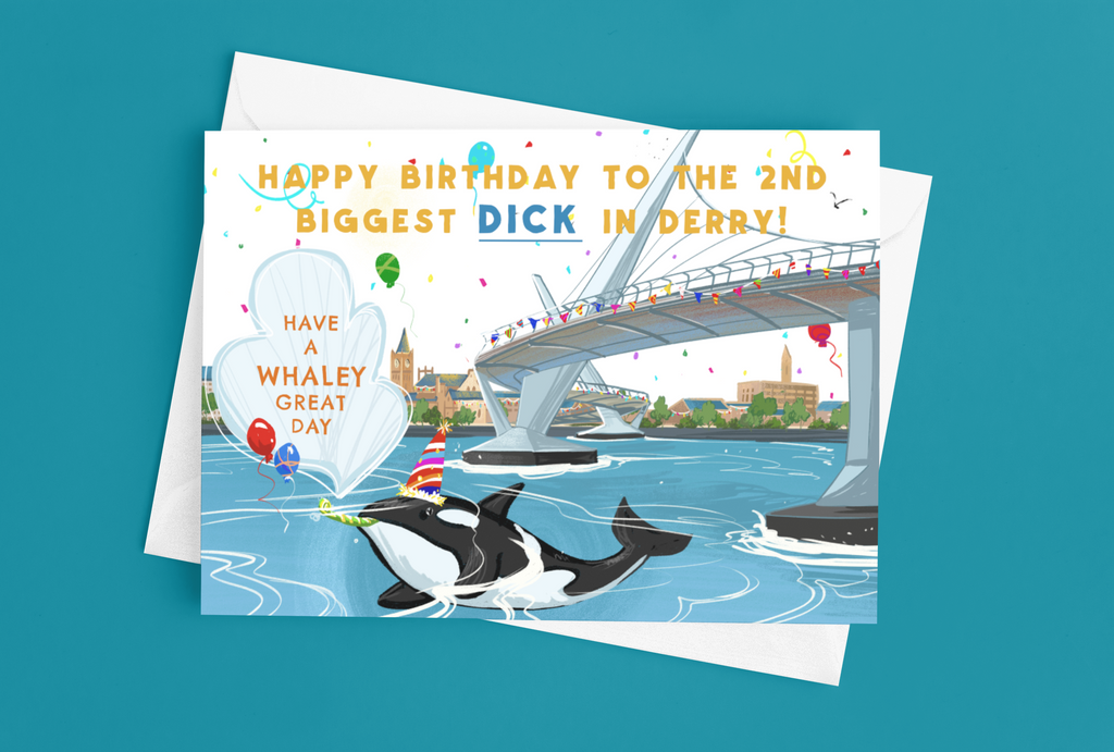 Dopey Dick Birthday Card