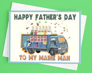 Maine Man Father's Day Card