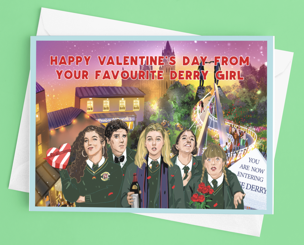 Derry Girls 'Favourite Derry Girl' Valentines Day Card