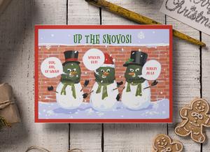 Up the Snovos Christmas Card