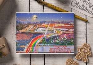 Have Yourself a Derry Little Christmas... Make Your Yuletide Gay! Derry Christmas Card.
